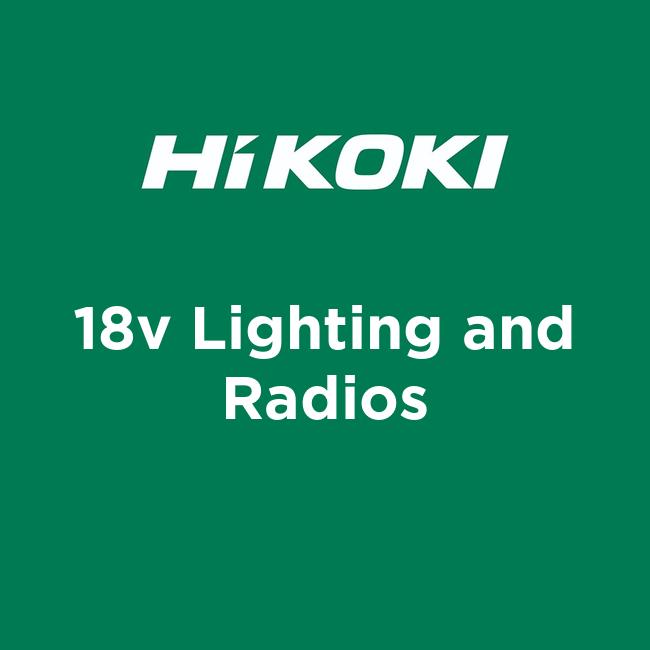 18v Lighting and Radios