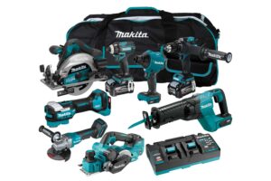 Makita DK0252G801 40Vmax XGT Brushless 8-Pc. Combo (4.0Ah) Kit