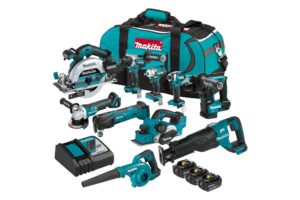 Makita DLX1058TX1 18V LXT 10-Pc. Combo (5.0Ah) Kit