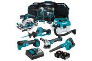 Makita DLX8063TX1 18V LXT Cordless 8-Piece (5.0Ah) Combo Kit